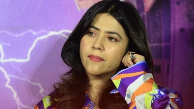 Ektaa Kapoor has shared on Instagram that she is stepping down as the head of the company from Alt Balaji. (AFP) Ektaa Kapoor has shared on Instagram that she is stepping down as the head of the company from Alt Balaji. (AFP)