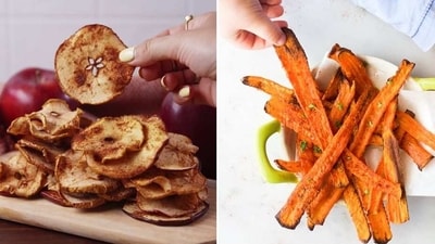 5 healthy homemade chips recipes to pair with your tea (Pinterest) 5 healthy homemade chips recipes to pair with your tea (Pinterest)