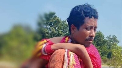 According to doctors, Ide Guru, aged 30, was not responding to the treatment and advised him to her back home.
