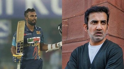 Shanaka smashed the Indian bowlers left, right, and centre in an incredible display of power-hitting