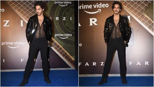 Ishaan Khatter attends Farzi screening. (HT Photo/Varinder Chawla) Ishaan Khatter attends Farzi screening. (HT Photo/Varinder Chawla)