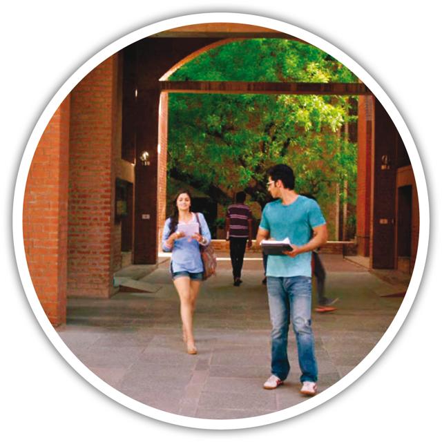 The IIT- Ahmedabad campus featured in 2 States. The IIT- Ahmedabad campus featured in 2 States.