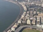 PM Modi shares aerial view of Mumbai. PM Modi shares aerial view of Mumbai.