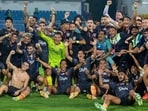 Mumbai City FC beat FC Goa 5-3 in a thrilling match to clinch the ISL League Shield