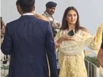 Kiara Advani and Sidharth Malhotra travelled out of Delhi on Saturday. Kiara Advani and Sidharth Malhotra travelled out of Delhi on Saturday.