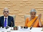 Union Finance Minister Nirmala Sitharaman addresses the Central Board of Directors of Reserve Bank of India (RBI) in a customary post-Union Budget 2023-24 meeting in presence of RBI Governor Shaktikanta Das. (Sanjay Sharma) Union Finance Minister Nirmala Sitharaman addresses the Central Board of Directors of Reserve Bank of India (RBI) in a customary post-Union Budget 2023-24 meeting in presence of RBI Governor Shaktikanta Das. (Sanjay Sharma)