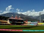 The HPCA stadium is one of the most picturesque cricket stadiums in the world. (Shyam Sharma/HT Photo)