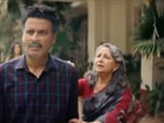 Manoj Bajpayee and Sharmila Tagore in Gulmohar.