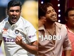 Ravichandran Ashwin(left); Screengrab from the video meme Ravichandran Ashwin(left); Screengrab from the video meme