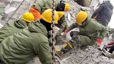 National Disaster Response Force (NDRF) in coordination with the Turkish Army on Friday rescued an 8-year-old girl from earthquake-hit Turkey.&nbsp; (ANI)