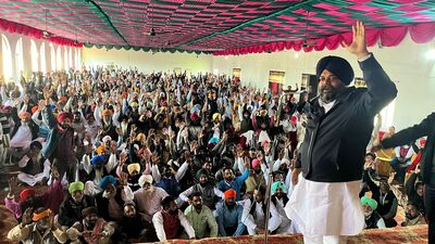 Bony addressed his supporters and sought their suggestions about the next course of action. (HT photo) Bony addressed his supporters and sought their suggestions about the next course of action. (HT photo)