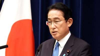 Japanese Prime Minister Fumio Kishida. (Reuters)