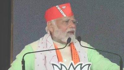 PM Narendra Modi address public rally in Tripura ahead of state assembly polls (ANI Photo) PM Narendra Modi address public rally in Tripura ahead of state assembly polls (ANI Photo)