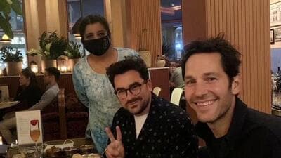 Recently, an image of Paul Rudd enjoying a meal at an Indian restaurant in London went viral Recently, an image of Paul Rudd enjoying a meal at an Indian restaurant in London went viral