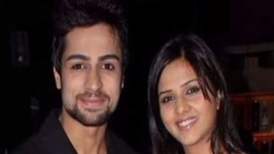 Dalljiet Kaur with ex-husband Shalin Bhanot.