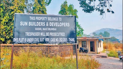 Sun Builders and Developers (SBD) has claimed the ownership rights and possession of the land – which is under litigation involving other parties. It has also stated the land comes under the regional park zone (RPZ) where residential development is not permitted. The developer has sent legal notices to both L&T Realty and VEL along with parties in the ongoing litigation, alleging a breach of court orders. (HT PHOTO) Sun Builders and Developers (SBD) has claimed the ownership rights and possession of the land – which is under litigation involving other parties. It has also stated the land comes under the regional park zone (RPZ) where residential development is not permitted. The developer has sent legal notices to both L&T Realty and VEL along with parties in the ongoing litigation, alleging a breach of court orders. (HT PHOTO)