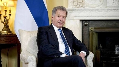 Finnish president Sauli Niinistö. (Twitter) Finnish president Sauli Niinistö. (Twitter)