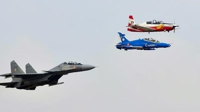 Air crafts take rehearsals ahead of Aero India Show in Bengaluru. Watch Air crafts take rehearsals ahead of Aero India Show in Bengaluru. Watch