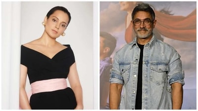 Kangana Ranaut has trolled Aamir Khan once again. Kangana Ranaut has trolled Aamir Khan once again.