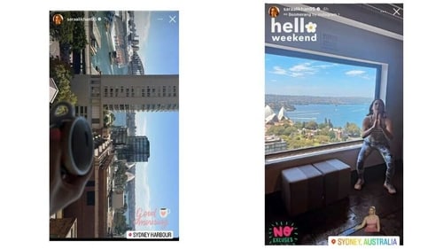 Sara Ali Khan shares pictures from Australia via Instagram Stories. Sara Ali Khan shares pictures from Australia via Instagram Stories.