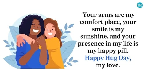 Hug Day falls on February 12. (HT Photo) Hug Day falls on February 12. (HT Photo)
