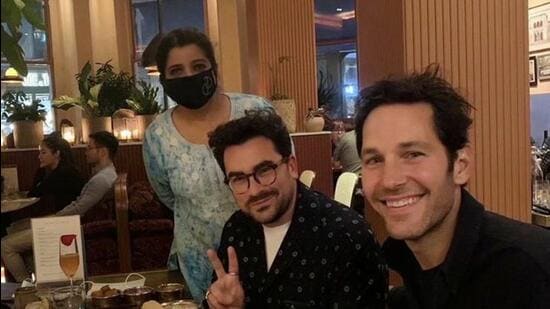 Recently, an image of Paul Rudd enjoying a meal at an Indian restaurant in London went viral