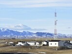 A US Air Force installation surrounded by farmland in central Montana. A US Air Force installation surrounded by farmland in central Montana.