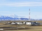 A US Air Force installation surrounded by farmland in central Montana. A US Air Force installation surrounded by farmland in central Montana.
