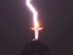 The photo of the lightning appeared nothing less than a godly scene. 