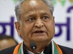 Rajasthan chief minister Ashok Gehlot. (PTI)(HT_PRINT)