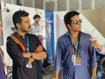 Ram Charan, Sachin Tendulkar and Anand Mahindra were at the Hyderabad E-Prix on Saturday. Ram Charan, Sachin Tendulkar and Anand Mahindra were at the Hyderabad E-Prix on Saturday.