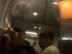 Shah Rukh Khan bid goodbye to Nayanthara with a kiss. Shah Rukh Khan bid goodbye to Nayanthara with a kiss.