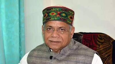 Former minister of state for finance and current Rajya Sabha member Shiv Pratap Shukla was appointed as the governor of Himachal Pradesh on Sunday. (HT Photo)