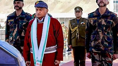 Ladakh Lt. Governor RK Mathur has been replaced by governor of Arunachal Pradesh Brig BD Mishra (retd). (PTI) Ladakh Lt. Governor RK Mathur has been replaced by governor of Arunachal Pradesh Brig BD Mishra (retd). (PTI)