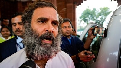 Rahul Gandhi targetted BJP for land eviction drive in Jammu and Kashmir. (PTI) Rahul Gandhi targetted BJP for land eviction drive in Jammu and Kashmir. (PTI)
