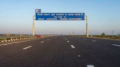 The first stretch of the Delhi-Mumbai Expressway will be inaugurated by PM Modi today. (PTI) The first stretch of the Delhi-Mumbai Expressway will be inaugurated by PM Modi today. (PTI)