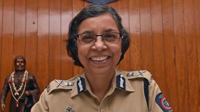 Pune, India - June 23, 2017:Rashmi Shukla, Commissioner of Police, Pune City posses for photo at her office in Pune, India, on Friday, June 23, 2017. (Photo by Pratham Gokhale/ Hindustan Times) (Pratham Gokhale/HT PHOTO) Pune, India - June 23, 2017:Rashmi Shukla, Commissioner of Police, Pune City posses for photo at her office in Pune, India, on Friday, June 23, 2017. (Photo by Pratham Gokhale/ Hindustan Times) (Pratham Gokhale/HT PHOTO)