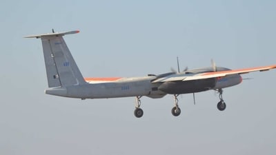 TAPAS is a 'Made in India' unmanned aerial vehicle. (DRDO) TAPAS is a 'Made in India' unmanned aerial vehicle. (DRDO)
