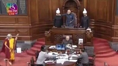 Socia media users questioned Jaya Bachchan's outburst in the Rajya Sabha as this video went viral.