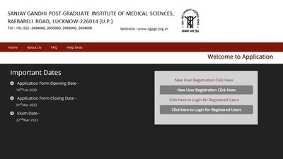 Apply for 1974 staff nurse vacancies at sgpgims.org.in