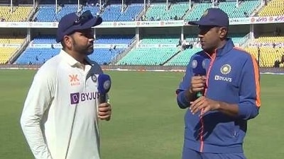 Rohit Sharma with Ashwin Rohit Sharma with Ashwin