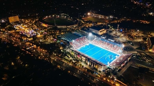 The Kalinga Stadium is home of the Indian hockey team. The Kalinga Stadium is home of the Indian hockey team.