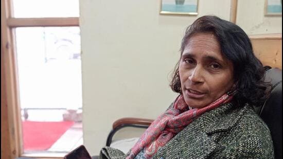 Preeti Maske, who claims of having set three world records, is now trying to add another feather in her cap by cycling from Kashmir to Kanyakumari in 11 days. Her new crusade also aims to raise awareness on organ donation and has been named ‘Bharat Organ Yatra’. (HT Photo)