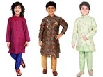 Boys in ethnic wear look charming.
