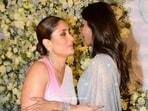 Kareena Kapoor and Shilpa Shetty were spotted greeting each other at the Kiara- Sidharth reception party. Kareena Kapoor and Shilpa Shetty were spotted greeting each other at the Kiara- Sidharth reception party.