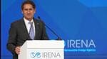 International Renewable Energy Agency director-general Francesco La Camera. (Twitter Photo)
