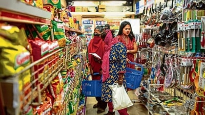 File image: Customers in an alley of a departmental store. (HT/MINT_PRINT) File image: Customers in an alley of a departmental store. (HT/MINT_PRINT)