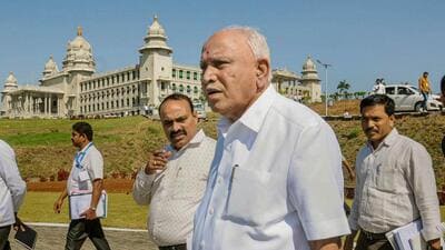 B S Yediyurappa said that he turned down the proposal to name the newly constructed Shivamogga airport (PTI)