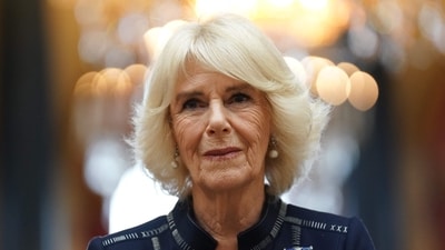 Britain's Queen Consort Camilla (AFP)