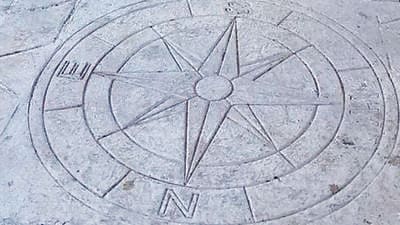 Hemant Morparia noticed this compass motif with incorrect directions on a recently done-up pavement on Ridge Road. He said, “Somebody made the decision to have that compass motif but nobody bothered to check whether the orientation was correct. This is a comment they’re making on themselves actually and one can interpret it in many ways: ignorance, complacency or just carelessness.’ (Twitter) Hemant Morparia noticed this compass motif with incorrect directions on a recently done-up pavement on Ridge Road. He said, “Somebody made the decision to have that compass motif but nobody bothered to check whether the orientation was correct. This is a comment they’re making on themselves actually and one can interpret it in many ways: ignorance, complacency or just carelessness.’ (Twitter)